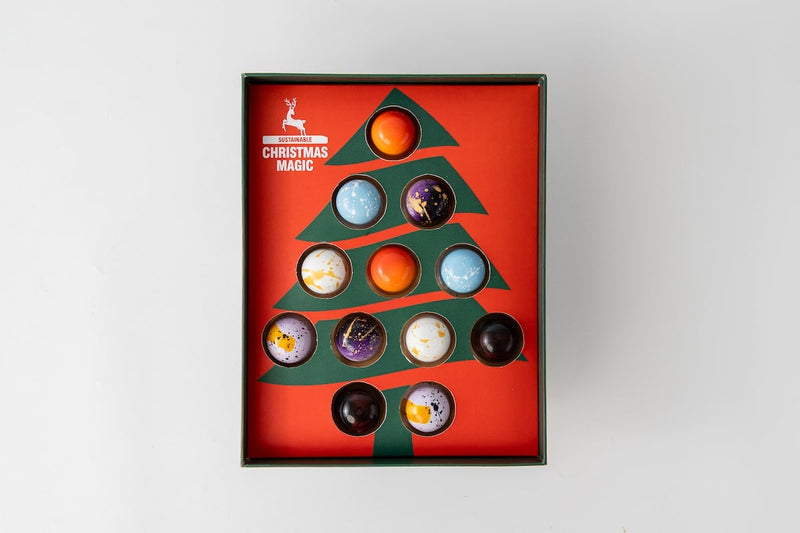 Christmas Tree Chocolate Bonbons