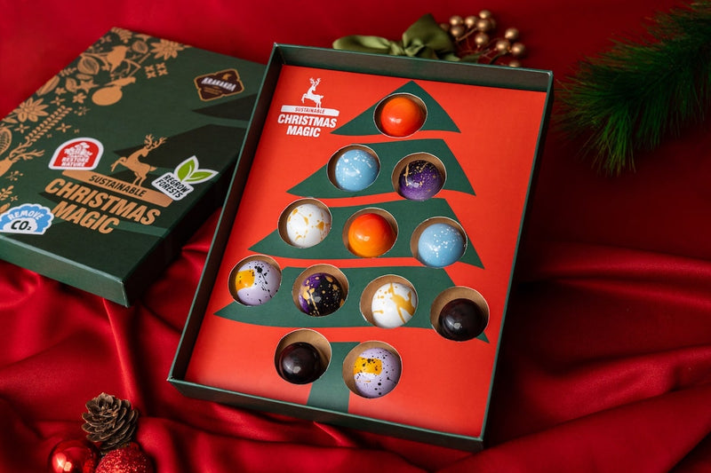 Christmas Tree Chocolate Bonbons
